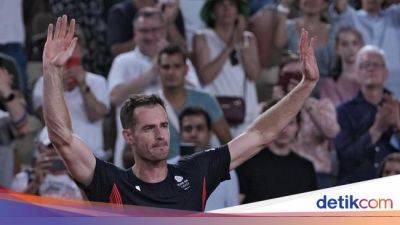 Andy Murray - Paris Di-Olimpiade - Momen Haru Andy Murray Pensiun dari Tenis di Olimpiade Paris 2024 - sport.detik.com