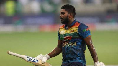 Sri Lanka's Hasaranga out of India series with hamstring injury