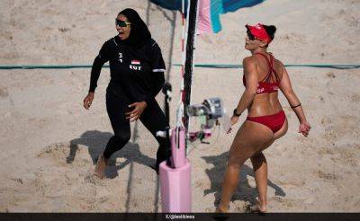 Paris Olympics - International - Paris Olympics: Spain vs Egypt Beach Volleyball Match Triggers Social Media Debate - sports.ndtv.com - France - Spain - Egypt