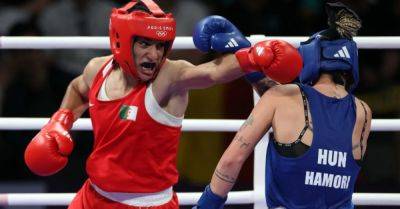 Hungary boxer Anna Luca Hamori ‘proud’ after defeat to Imane Khelif