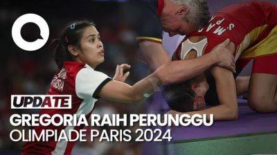 Carolina Marin Cedera, Gregoria Raih Perunggu Olimpiade Paris