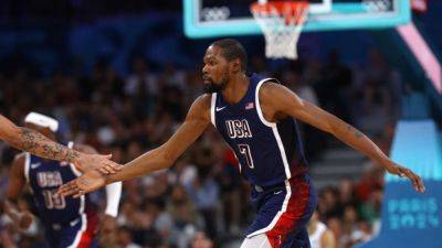 Durant inspired by Biles' skill and resilience