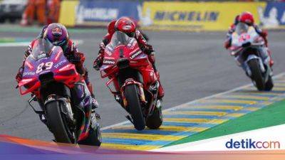 MotoGP Inggris: Martin & Bastianini Asapi Bagnaia! Balapan Masih Ketat