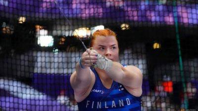 Finland's Tervo makes statement in Olympics hammer throw preliminaries