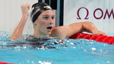 Watch Canadians compete in the Olympic swimming finals at Paris 2024