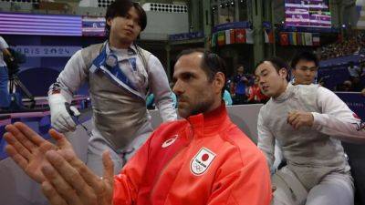 Fencing-Coached by French maestros, Japan knock out France in men's foil at Paris Games