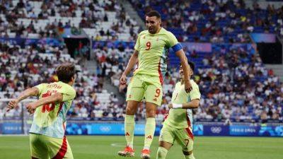 Paris St Germain - Achraf Hakimi - Arnau Tenas - Spain look for second straight Olympic final, Morocco aim for another surprise - channelnewsasia.com - Ukraine - Spain - Brazil - Usa - Argentina - Egypt - Uzbekistan - Japan - Morocco - county Lyon - Dominican Republic - Iraq