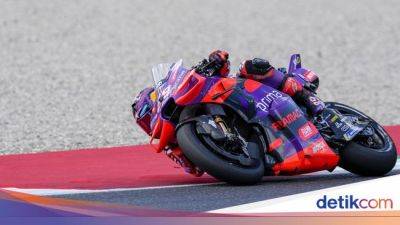 Francesco Bagnaia - Jorge Martín - Petaka Jorge Martin di Dua Lap Terakhir Tikungan Ketiga - sport.detik.com