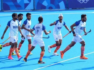 Paris Olympics - Harmanpreet Singh - Olympics Hockey: India Enter Semis, One Win Away From Historic Medal - sports.ndtv.com - Britain - Germany - Argentina - India