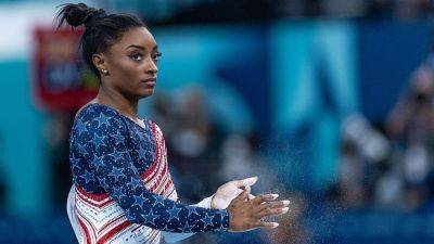 Simone Biles - Paris Olympics - Paul Ellis - Simone Biles reveals 1 question that's 'really gotta stop' being asked to Olympic athletes - foxnews.com - Usa - Los Angeles