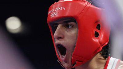 Algerian boxer at center of controversy makes 4-word declaration on gender after latest Olympic win
