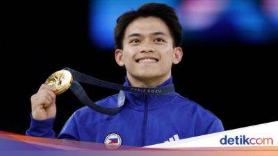 Asia Tenggara - Carlos Yulo Sabet 2 Emas, Pahlawan Filipina di Olimpiade 2024 - sport.detik.com - Indonesia - Israel - Armenia