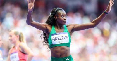 Olympic Games - Sharlene Mawdsley - Sophie Becker - Adeleke makes 400m semi-final, Mawdsley and Becker into repechage - breakingnews.ie - Austria - Bahrain - Dominican Republic