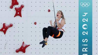 Climbing-Polish climber Miroslaw beats own world speed record twice in qualification