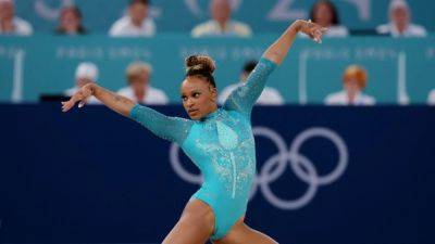 Gymnastics-Brazil's Andrade wins women's floor exercise gold medal
