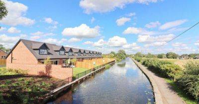 These stunning canalside homes in East Lancs have a location to die for