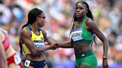 Paris 2024: Imperious Rhasidat Adeleke glides to 400m heat win - rte.ie - Usa - Ireland - Ecuador - Dominican Republic