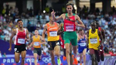 Paris Olympic - El Bakkali, Girma move on to 3,000m men's steeplechase final - channelnewsasia.com - Usa - Ethiopia - Morocco - Kenya - Uganda