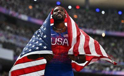 Noah Lyles - Battling "Asthma, Anxiety, Depression", History Maker Noah Lyles Clinches Olympic Gold - sports.ndtv.com - Usa