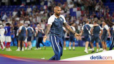 Selebrasi Emosional Henry Usai Antar Prancis ke Final Olimpiade