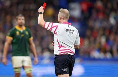 20-minute red cards to be used in Rugby Championship