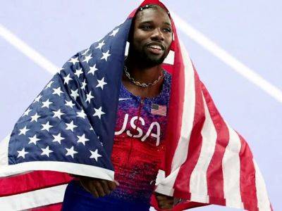 Usa's Noah Lyles Wins Olympics 100m Final By A Whisker