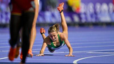 Sarah Healy - Sharlene Mawdsley - Ciara Mageean - Sophie Becker - Updated Paris 2024: Sarah Healy and Sophie O'Sullivan into 1500m repechage as Sharlene Mawdsley and Sophie Becker miss out on 400 semis - rte.ie - France - Ireland - county Becker