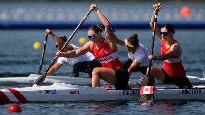 Canadian canoeists Vincent, MacKenzie post Olympic-best time to reach 500m double semifinals