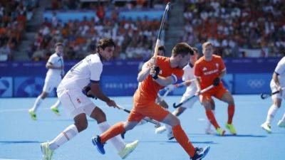 Hockey-Netherlands down Spain 4-0 to reach men's hockey final