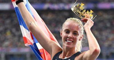 Olympic 800m hero Keely Hodgkinson celebrates gold medal until 2am in Paris - after ending Team GB 12-year wait