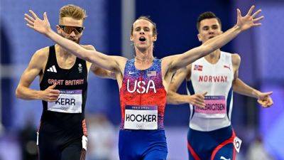 Josh Kerr - Jakob Ingebrigtsen - Paris 2024: Shock Hocker for Jakob Ingebrigtsen and Josh Kerr as American Cole takes 1500m title - rte.ie - Usa - Norway