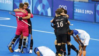 Hockey-Germany strike late to beat India and set up men's final with Dutch