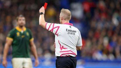 20-minute red cards to be used in Rugby Championship - rte.ie - Argentina - Australia - South Africa - New Zealand