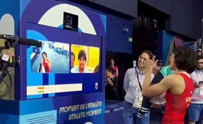 "Gold Laana Hai": Vinesh Phogat Tells Teary-Eyed Mother After Reaching Olympics Final. Watch - sports.ndtv.com - Ukraine - Usa - Japan - India - Cuba