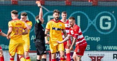 Hamilton Accies boss won't change red-card captain's game