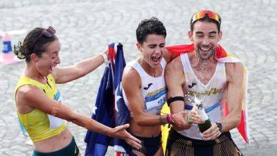 Spain capture gold in mixed marathon race walk relay