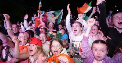 Dublin park erupts with pride as local hero Kellie Harrington wins boxing gold