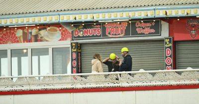 Repairs begin at Blackpool Central Pier after woman plunges 30ft through boards - manchestereveningnews.co.uk