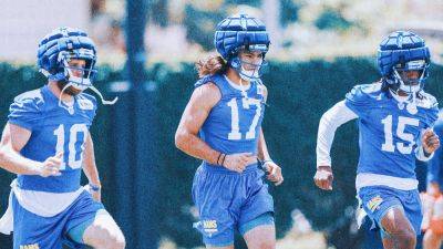 Sean Macvay - El Segundo - Rams WR Puka Nacua out with knee injury but should be ready for season opener - foxnews.com - Los Angeles - state California