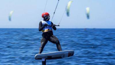 Paris Olympics - Singapore's Max Maeder finishes second in opening series, moves on to Olympics kitefoiling final - channelnewsasia.com - Netherlands - Slovenia - Singapore