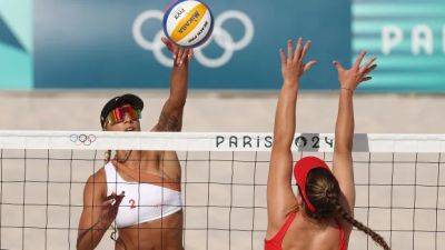 Paris Olympics - Brandie Wilkerson - Canadian beach volleyballers Wilkerson, Humana-Paredes to play for Olympic medal - cbc.ca - Spain - Switzerland - Usa - Canada - Czech Republic