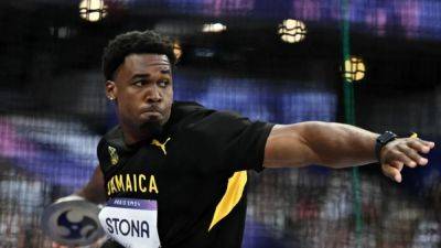 Jamaica's Stona wins men's discus gold