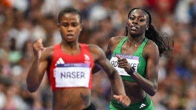 Paris 2024: Rhasidat Adeleke hangs on to claim 400m final berth - rte.ie - Netherlands - Usa - Norway - Ireland - Bahrain - county Holmes