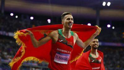 Morocco's El Bakkali retains 3,000m steeplechase title