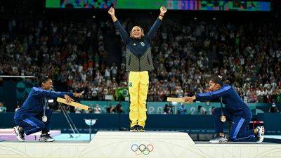 Romania appeals controversial Olympic gymnastics score that resulted in historic podium