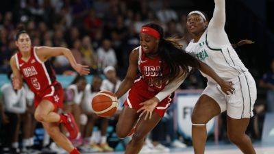 Breanna Stewart - Diana Taurasi - Cheryl Reeve - Kelsey Plum - U.S. women's hoops crushes Nigeria, reaches Olympic semis - ESPN - espn.com - France - Germany - Serbia - Usa - Australia - state Indiana - Nigeria - county Gray