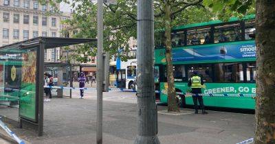 LIVE Armed police on scene of THIRD city centre cordon at Piccadilly Gardens just metres from bus incident - updates