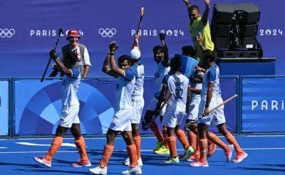 Watch: Wild On-Field Celebrations By Players After India Won Paris Olympics 2024 Hockey Bronze