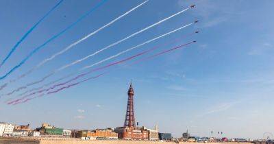 Blackpool Airshow 2024: What time are the Red Arrows on Saturday? - manchestereveningnews.co.uk - Britain