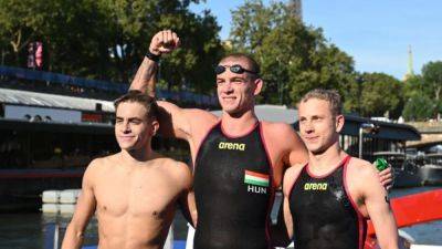 Hungary's Rasovszky wins men's 10km marathon gold